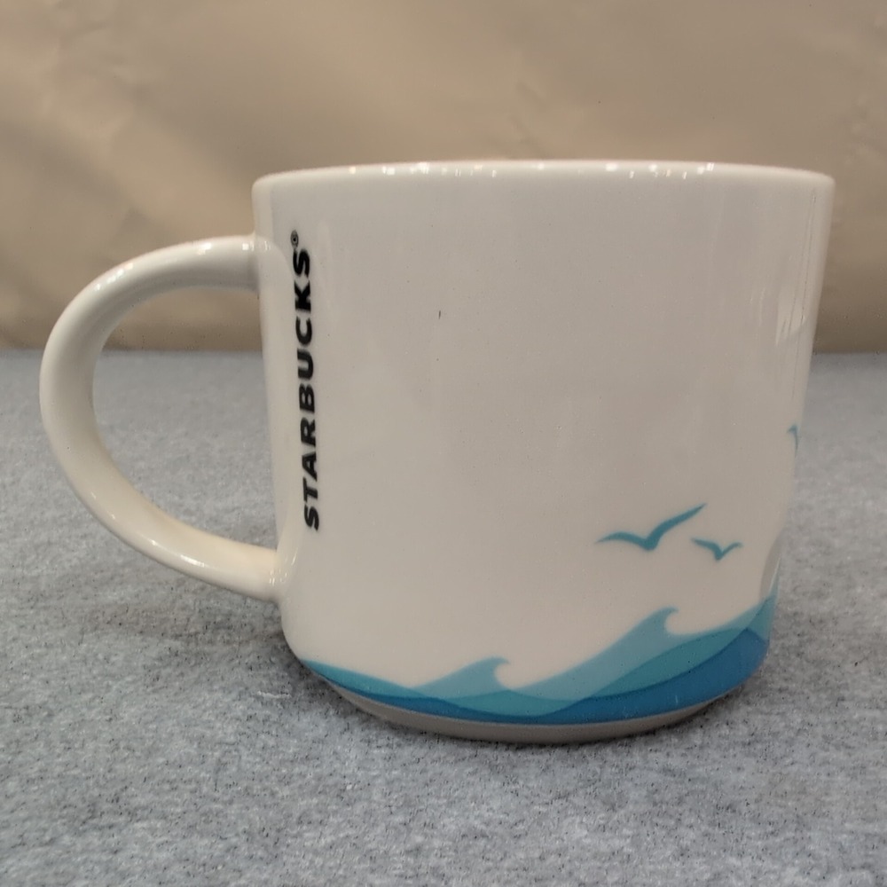 Starbucks You‎ Are Here Collection San Francisco Mug 14 oz Ceramic Red Interior - Picture 2 of 4